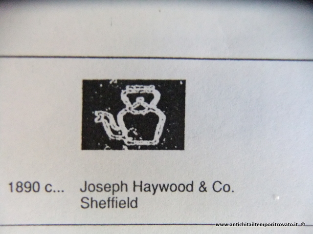 Marchio di Joseph Haywood & Co. del 1890, Città di Sheffield   